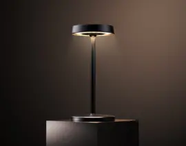 LANOVA SAUCER-堆叠充电餐桌灯STACKABLE BATTERY LAMP（图ZMzkwNjg5NjI4）
