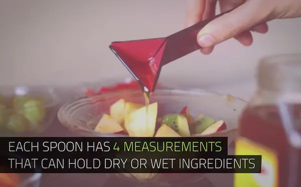 Core77 Test Kitchen: Does the Polygons 4-in-1 Measuring Spoon Fold Under Pressure?