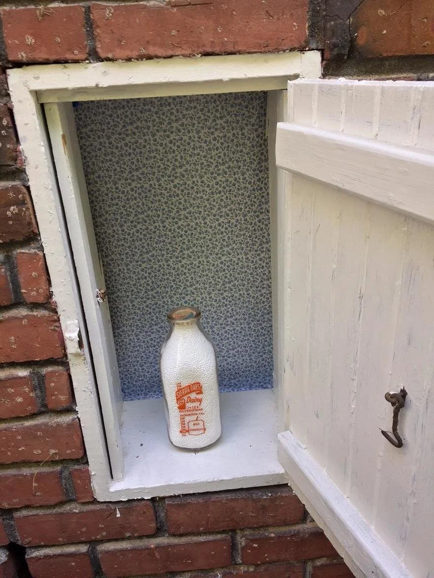 When Houses Had Built-In "Milk Doors" - Core77