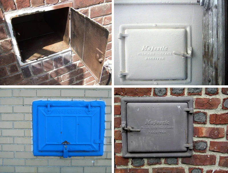 When Houses Had Built-In "Milk Doors" - Core77