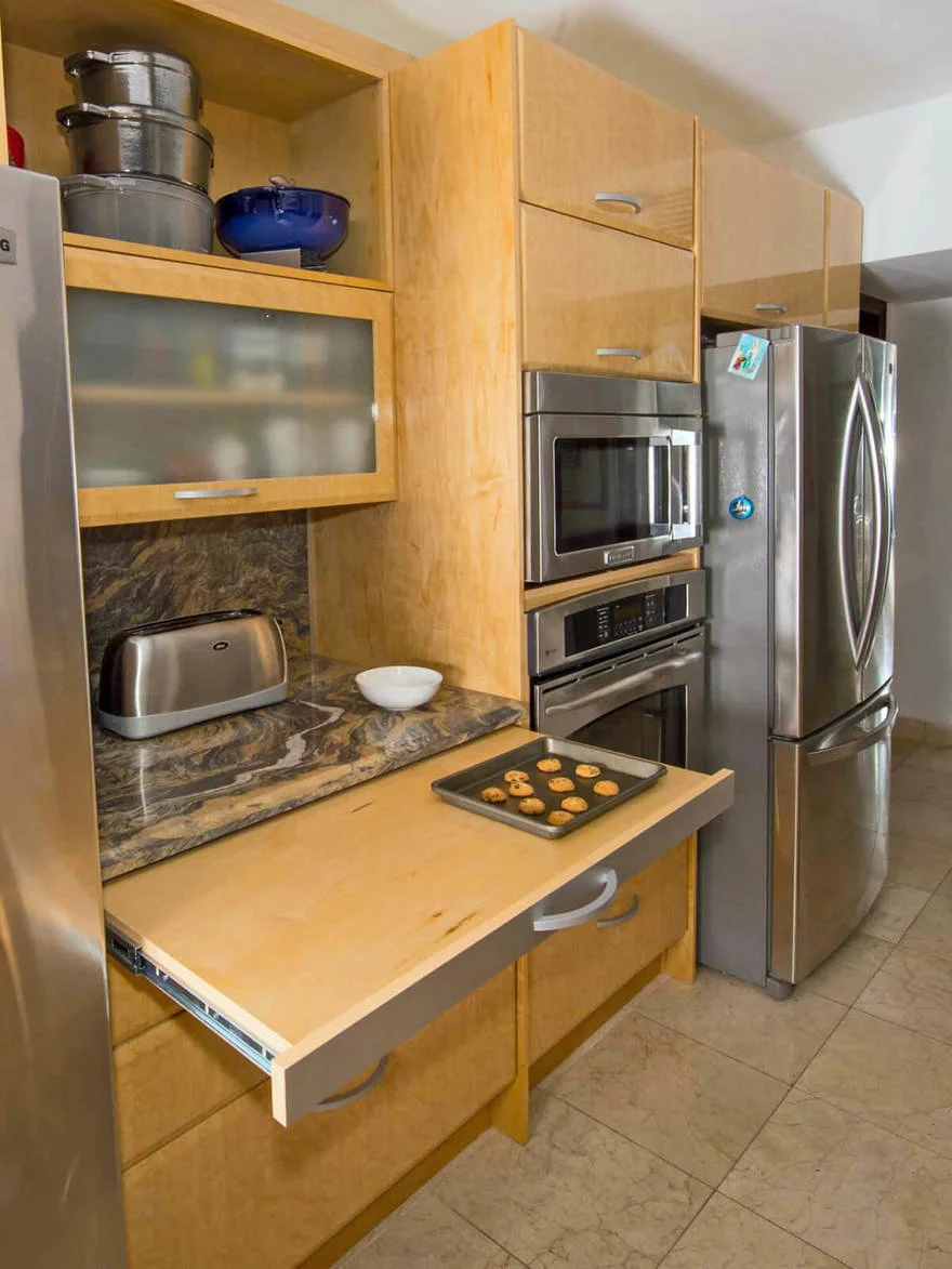Different Design Approaches to On-Demand Kitchen Counter Space - Core77