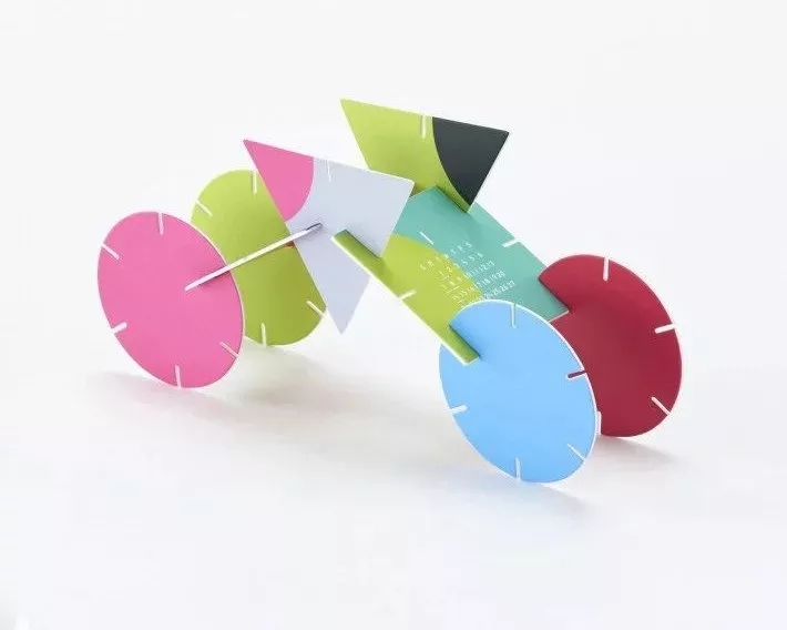 玩具积木一样的日历