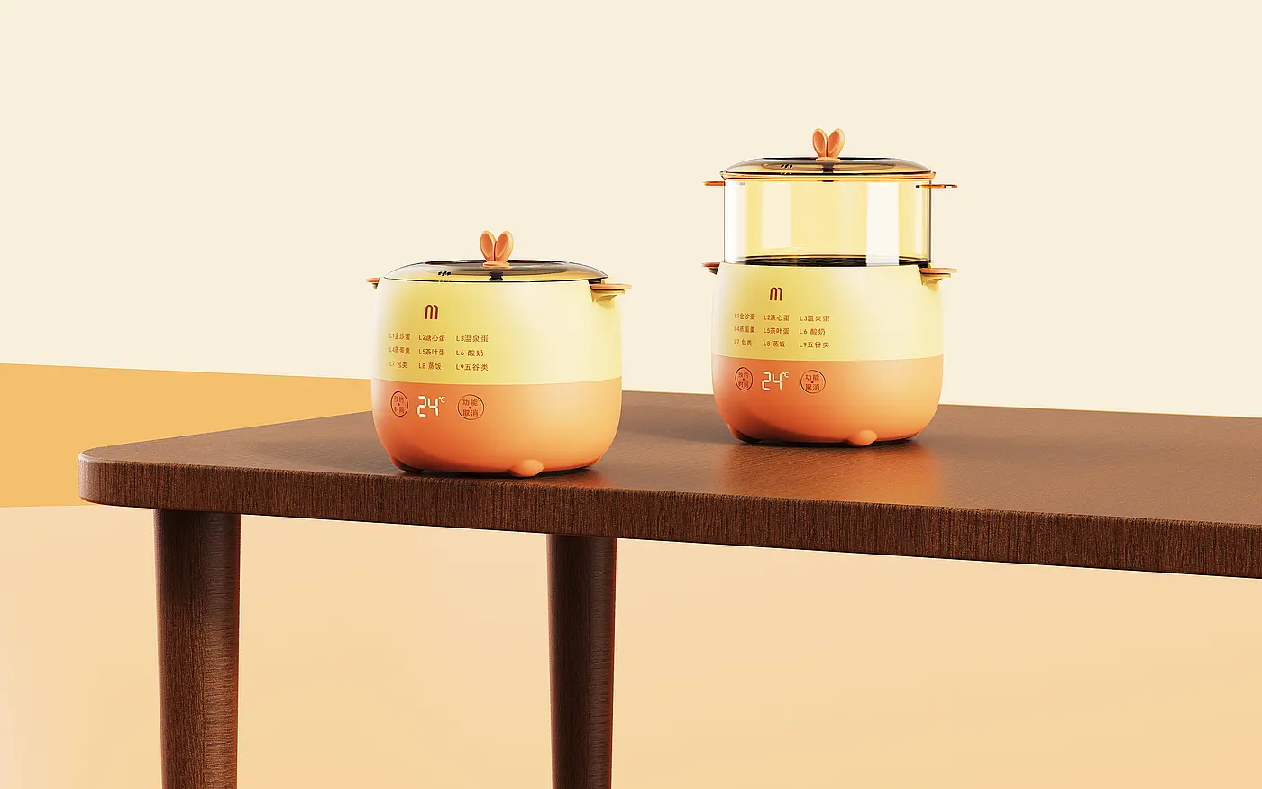 煮蛋器、蒸蛋器、，厨房小家电，早餐器具，母婴家电、仿生设计，