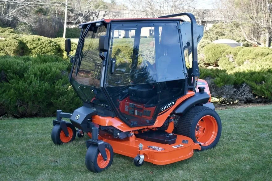Enclosed, Air Conditioned Lawn Mowers by Curtis Industries - Core77