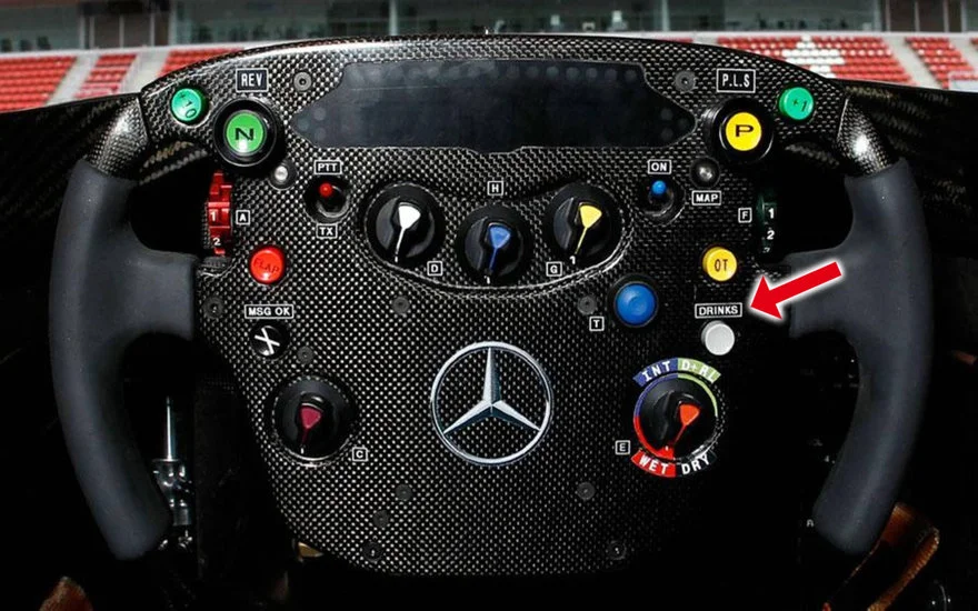 In-Car Hydration and Urination Systems for Race Car Drivers - Core77