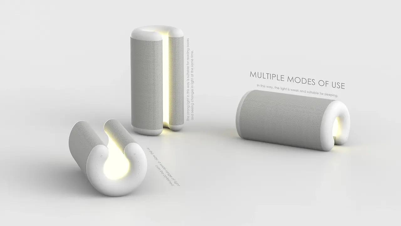 Incloud智能音箱灯-Designed by Zhipeng
