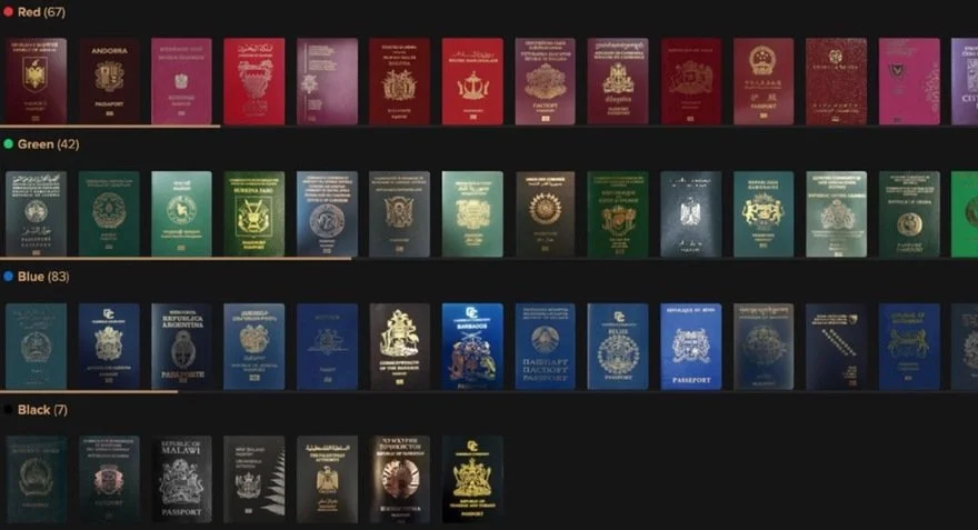 What the Different Passport Colors Signify - Core77