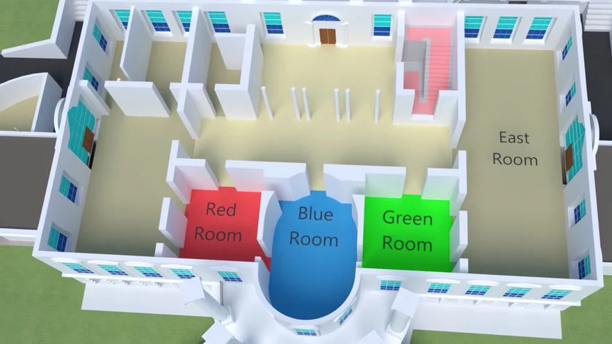 3D White House Cutaways: Did You Know the Oval Office is Not Actually Inside the Main Building? - Core77