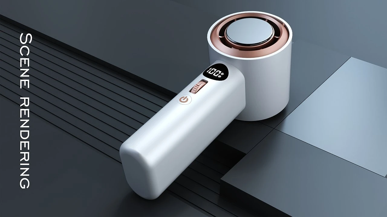 产品设计，家电，手持小风扇，风扇，