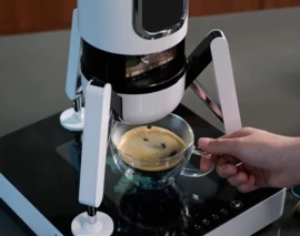LG’s Insane Lunar Lander-inspired Coffee Machine Uses Two Po
