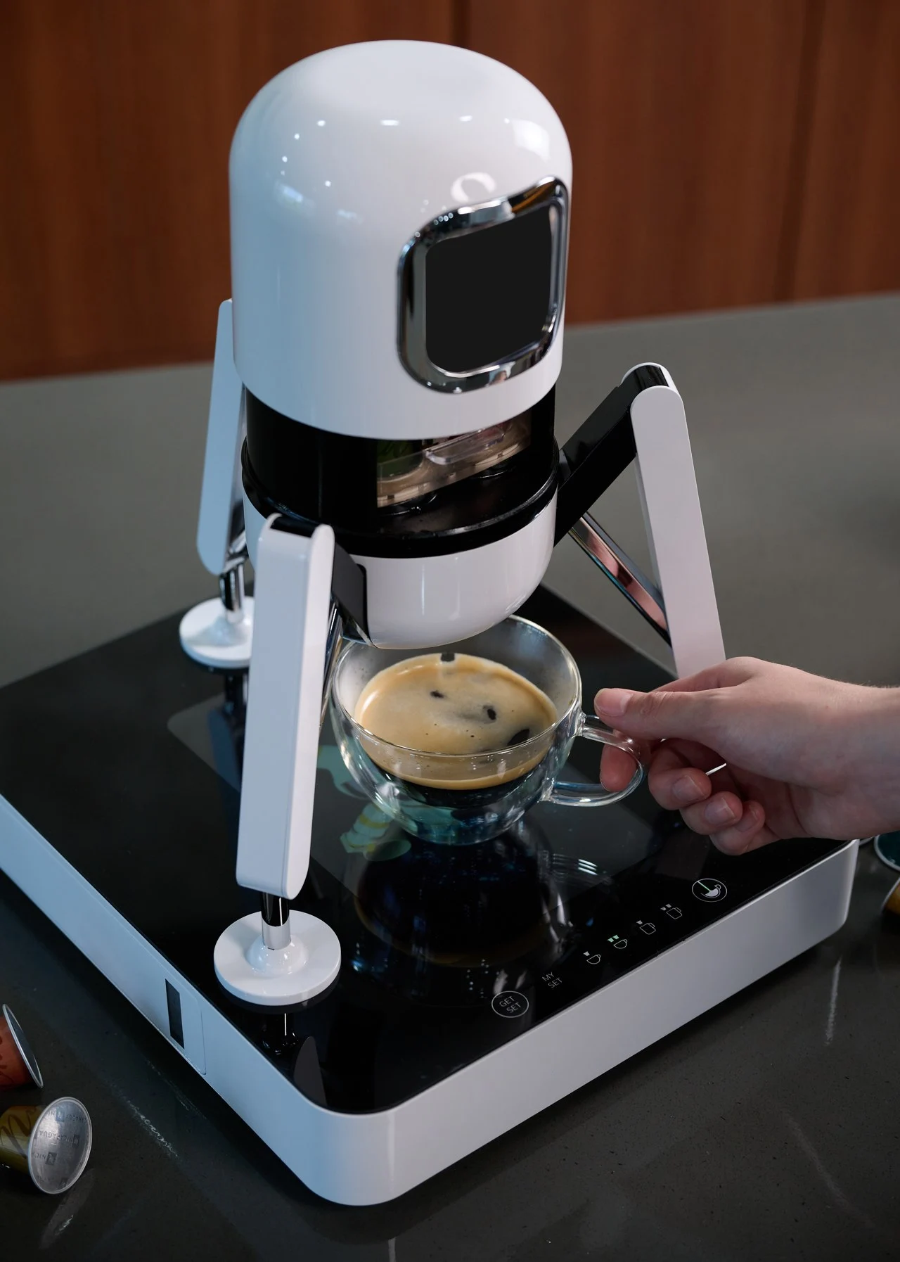 LG’s Insane Lunar Lander-inspired Coffee Machine Uses Two Po