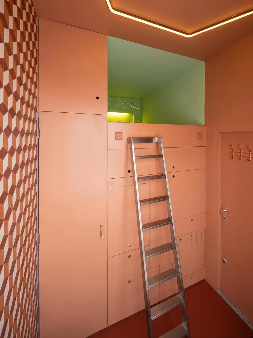 Extreme Space Saving: Architects Design 74-Square-Foot Apartment for Themselves
