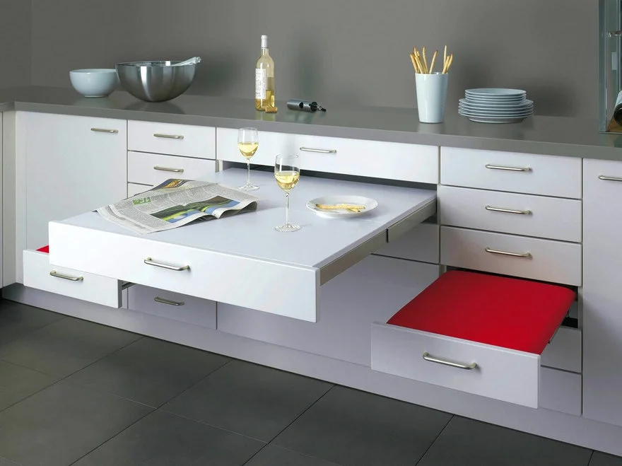 Different Design Approaches to On-Demand Kitchen Counter Space - Core77