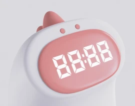 小夜灯，可爱，闹钟，儿童，