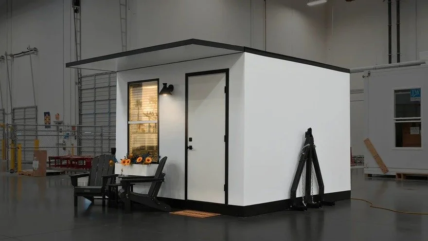 The Baby Box: A $20,000 Unfolding Tiny Home by Boxabl - Core77