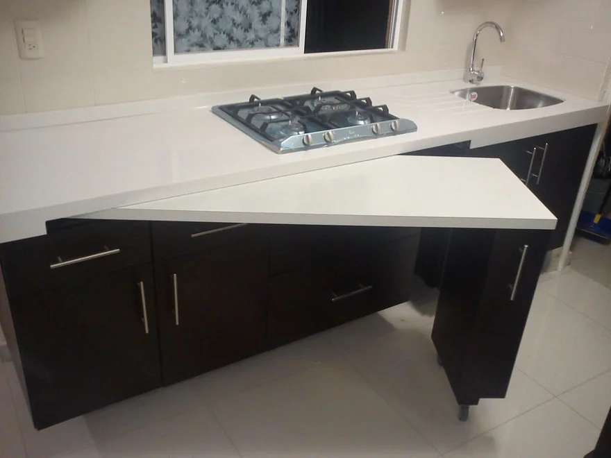 Different Design Approaches to On-Demand Kitchen Counter Space - Core77