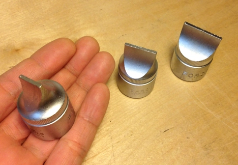 Tool Terminology: A Drag Link Socket is a Large Hollow-Ground Screwdriver Bit - Core77