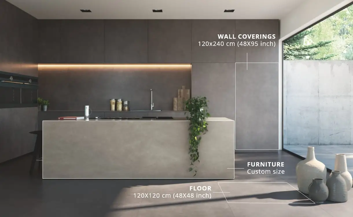 Large Format Porcelain Tiles | Florim S.p.A. SB

大规格瓷质砖|Flor