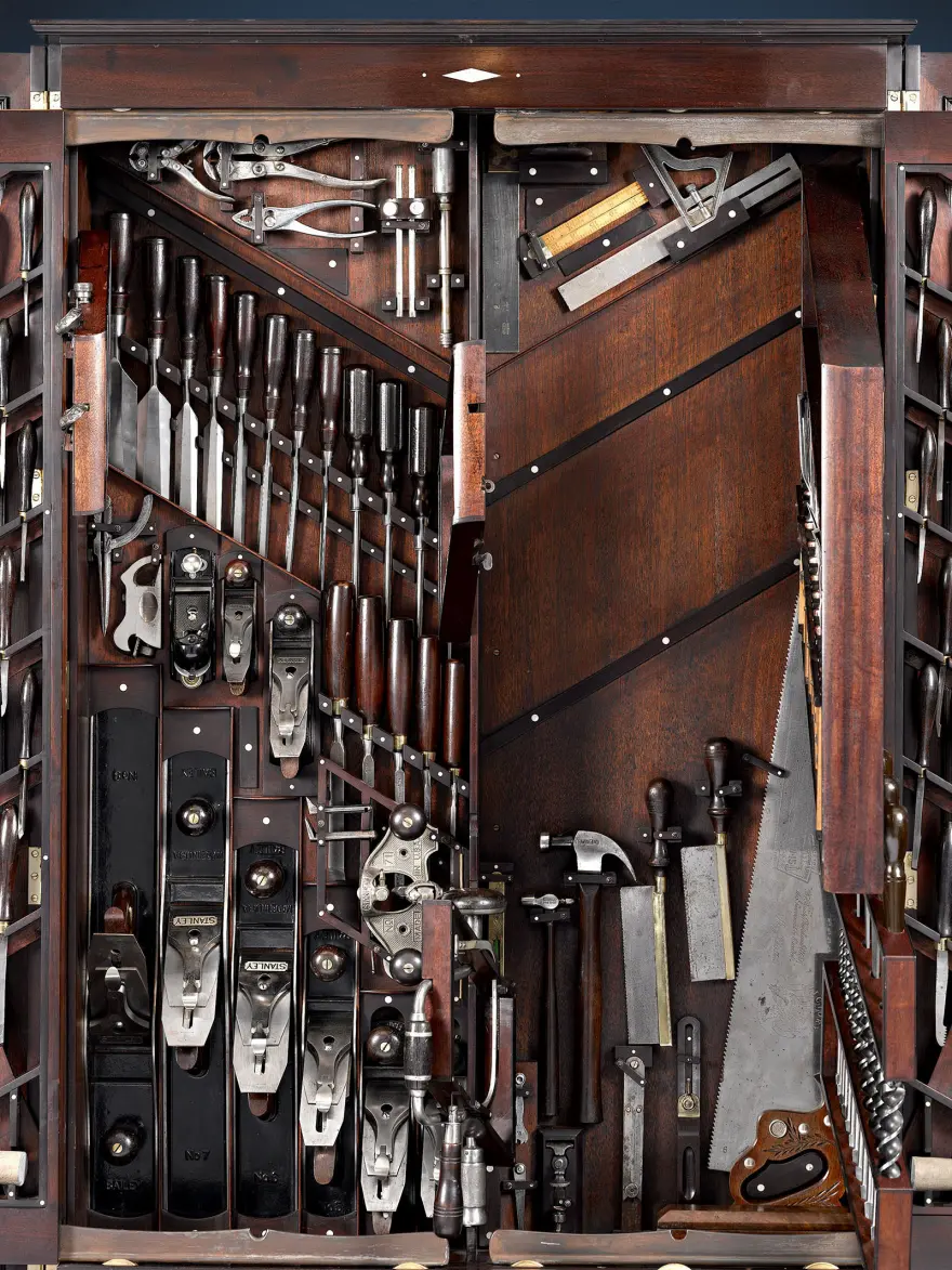 This is What a $150,000 Antique Tool Storage Case Looks Like - Core77