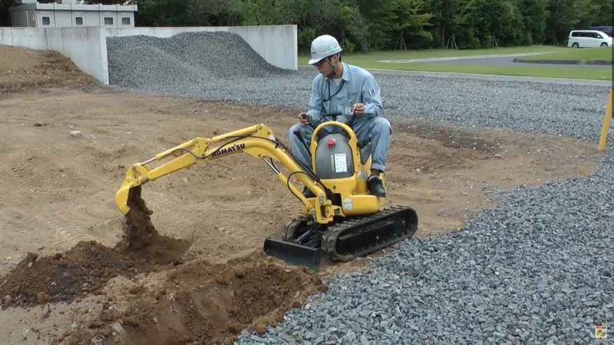 A Hilariously Tiny Mini Excavator - Core77